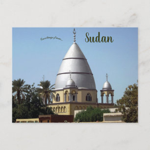 Graf van de Mahdi Omdurman Soedan Briefkaart
