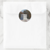 Graf van de onbekende soldaat Arlington Ronde Sticker (Tas)