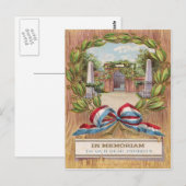 Graf van George Washington Mount Vernon, VA Briefkaart (Voorkant / Achterkant)