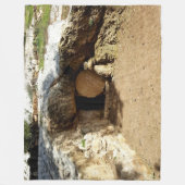 GRAF van JESUS Fleece Deken (Voorkant)