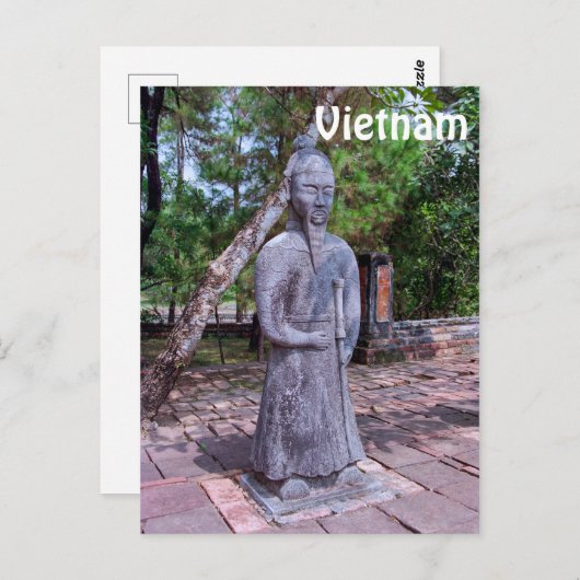 Graf van keizer Khai Dinh - Hue, Vietnam Briefkaart (Voorkant / Achterkant)