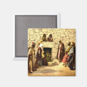 Graf van Lazarus Bethany Israel 1890 Magneet (Voorkant / Achterkant)