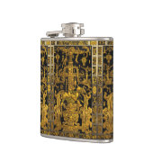 Graf van Pakal - Gouden Palenque Astronaut Heupfles (Links)