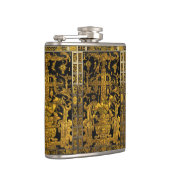 Graf van Pakal - Gouden Palenque Astronaut Heupfles (Rechts)