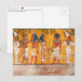 Graf van Toetanchamon, Egypte Ansichtkaart Briefkaart