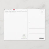 Graf van Toetanchamon, Egypte Briefkaart (Achterkant)