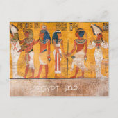 Graf van Toetanchamon, Egypte Briefkaart (Voorkant)