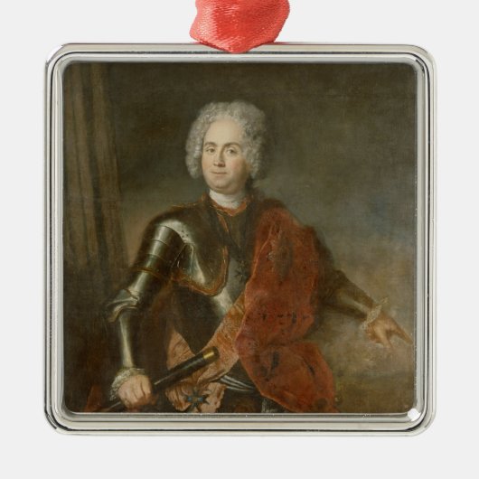 Graf von Schwerin Metalen Ornament (Voorkant)