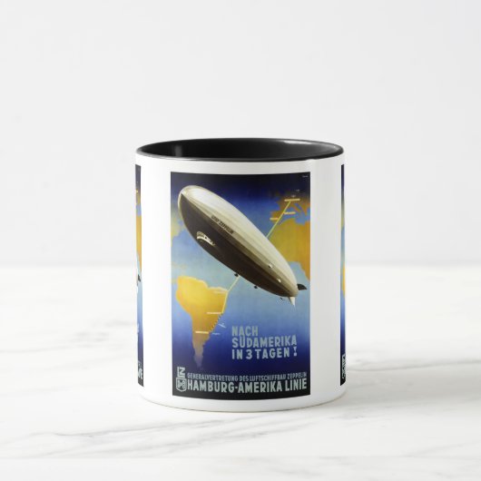 Graf Zeppelin  Duits reizen Mok (Midden)