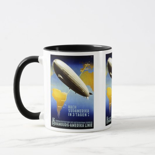 Graf Zeppelin  Duits reizen Mok (Links)