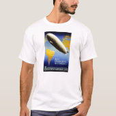 Graf Zeppelin  Duits reizen T-shirt (Voorkant)