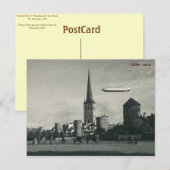 Graf Zeppelin in Tallinn Briefkaart (Voorkant / Achterkant)