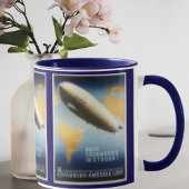  Graf Zeppelin reisadvertentie Mok