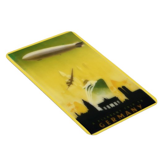 Graf Zeppelin reisposter no2 Magneet (Rechterzijde)