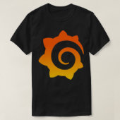 Grafana Pictogram Dark Mode T-shirt (Design voorkant)