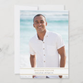 Grafceremonie Herdenking van het Leven Loofwerk Bo Kaart (Achterkant)