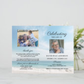 Grafelijk Aandenken Strand Foto Programma (Staand voorkant)