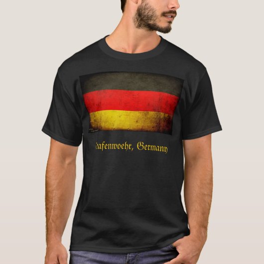 Grafenwoehr Germany grunge T-Shirt (Voorkant)