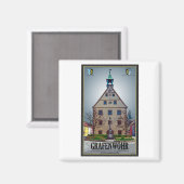 Grafenwöhr - Rathaus Magneet (Voorkant / Achterkant)