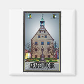 Grafenwöhr - Rathaus Magneet (Voorkant)