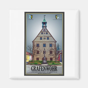Grafenwöhr - Rathaus Magneet