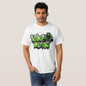 Graff Kat (Slimmer en Paars geesten) T-shirt (Voorkant volledig)