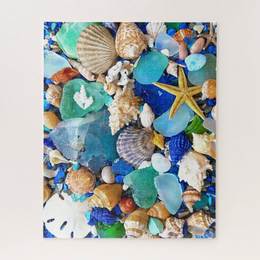 Graffi*t-shirt Studios Shell Scoop Jigzaag Puzzle Legpuzzel (Verticaal)