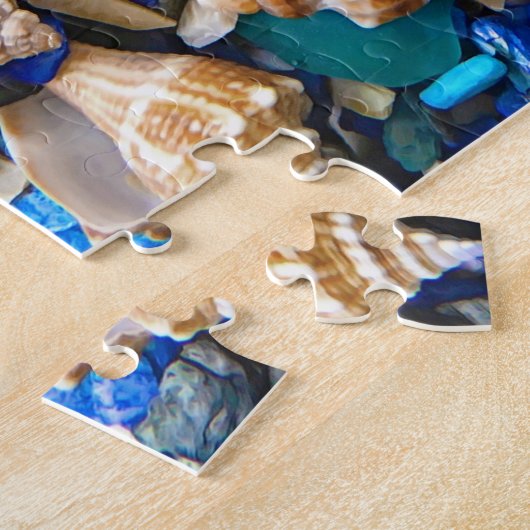 Graffi*t-shirt Studios Shell Scoop Jigzaag Puzzle Legpuzzel (Zijkant)