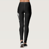 GRAFFIT DRIPPING PAINT LEGGINGS (Achterkant)