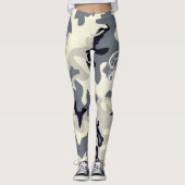 GRAFFIT DRIPPING PAINT LEGGINGS (Voorkant)