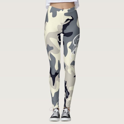 GRAFFIT DRIPPING PAINT LEGGINGS (Voorkant)