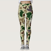 GRAFFIT DRIPPING PAINT LEGGINGS (Voorkant)