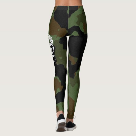 GRAFFIT DRIPPING PAINT LEGGINGS (Achterkant)