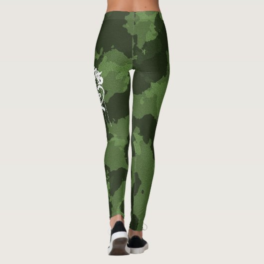 GRAFFIT DRIPPING PAINT LEGGINGS (Achterkant)