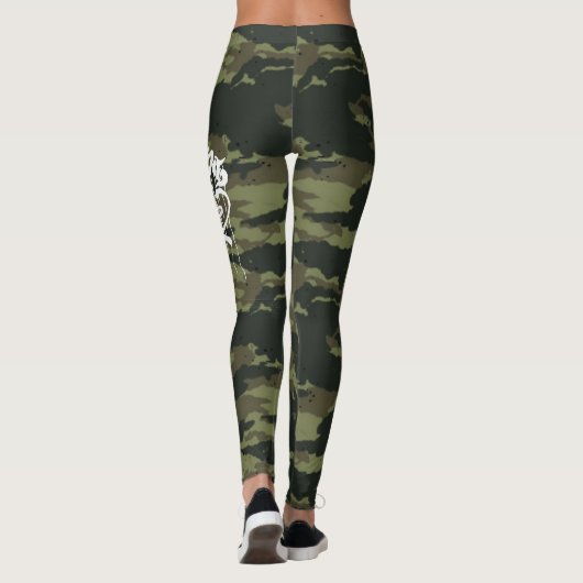 GRAFFIT DRIPPING PAINT LEGGINGS (Achterkant)