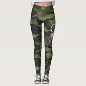 GRAFFIT DRIPPING PAINT LEGGINGS (Voorkant)