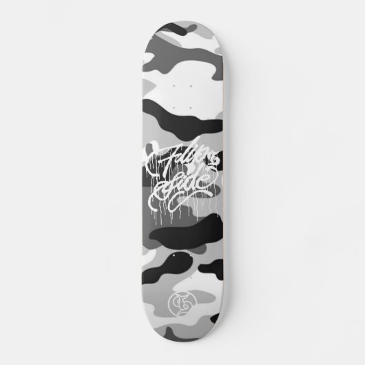GRAFFIT DRIPPING PAINT PERSOONLIJK SKATEBOARD (Voorkant)