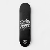 GRAFFIT DRIPPING PAINT PERSOONLIJK SKATEBOARD (Voorkant)