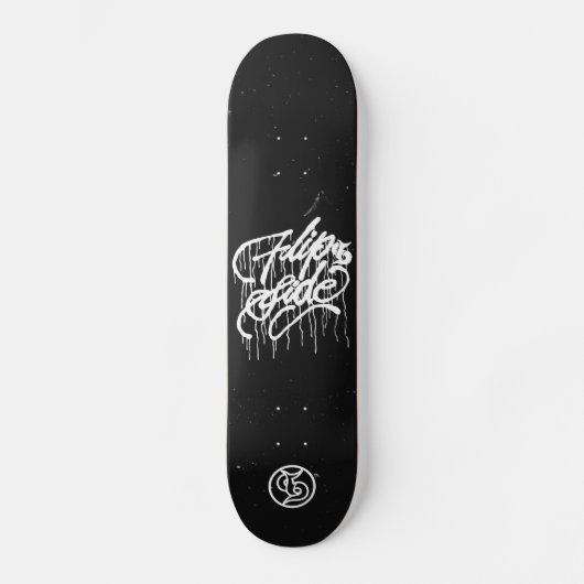 GRAFFIT DRIPPING PAINT PERSOONLIJK SKATEBOARD (Voorkant)