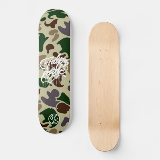 GRAFFIT DRIPPING PAINT PERSOONLIJK SKATEBOARD (Voorkant)