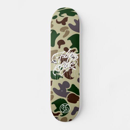 GRAFFIT DRIPPING PAINT PERSOONLIJK SKATEBOARD (Voorkant)