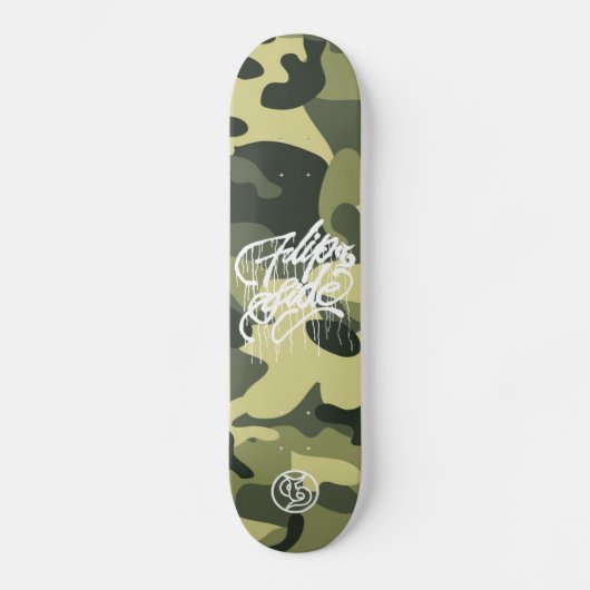 GRAFFIT DRIPPING PAINT PERSOONLIJK SKATEBOARD (Voorkant)