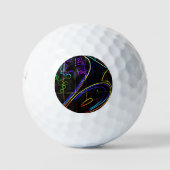 Graffiti 10 be6 gbcnm golfballen (Voorkant)