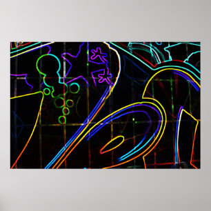 Graffiti 10-poster poster