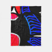 Graffiti 11 fbcnm fleece deken (Voorkant)