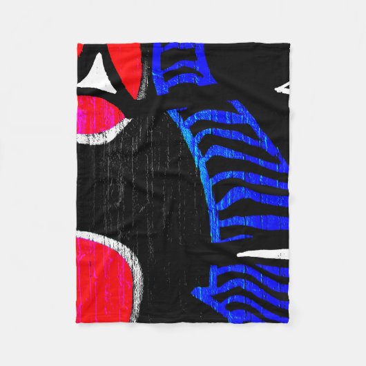 Graffiti 11 fbcnm fleece deken (Voorkant)