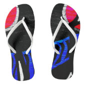 Graffiti 11 ffcna teenslippers (Voetbed)