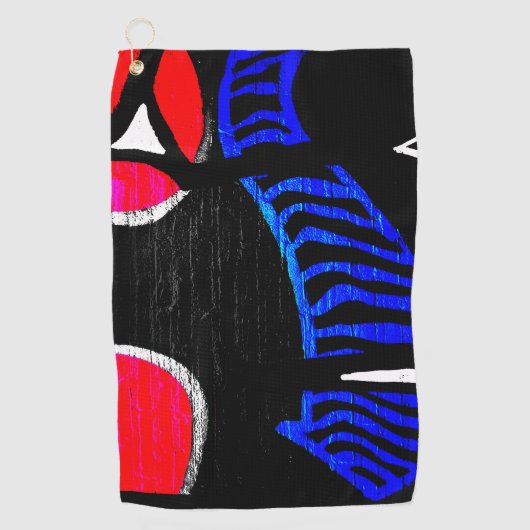 Graffiti 11 gtcna golfhanddoek (Voorkant)