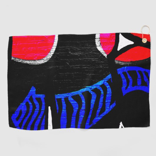 Graffiti 11 gtcnm golfhanddoek (Horizontaal)