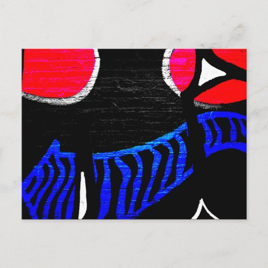 Graffiti 11 pccnm briefkaart (Voorkant)